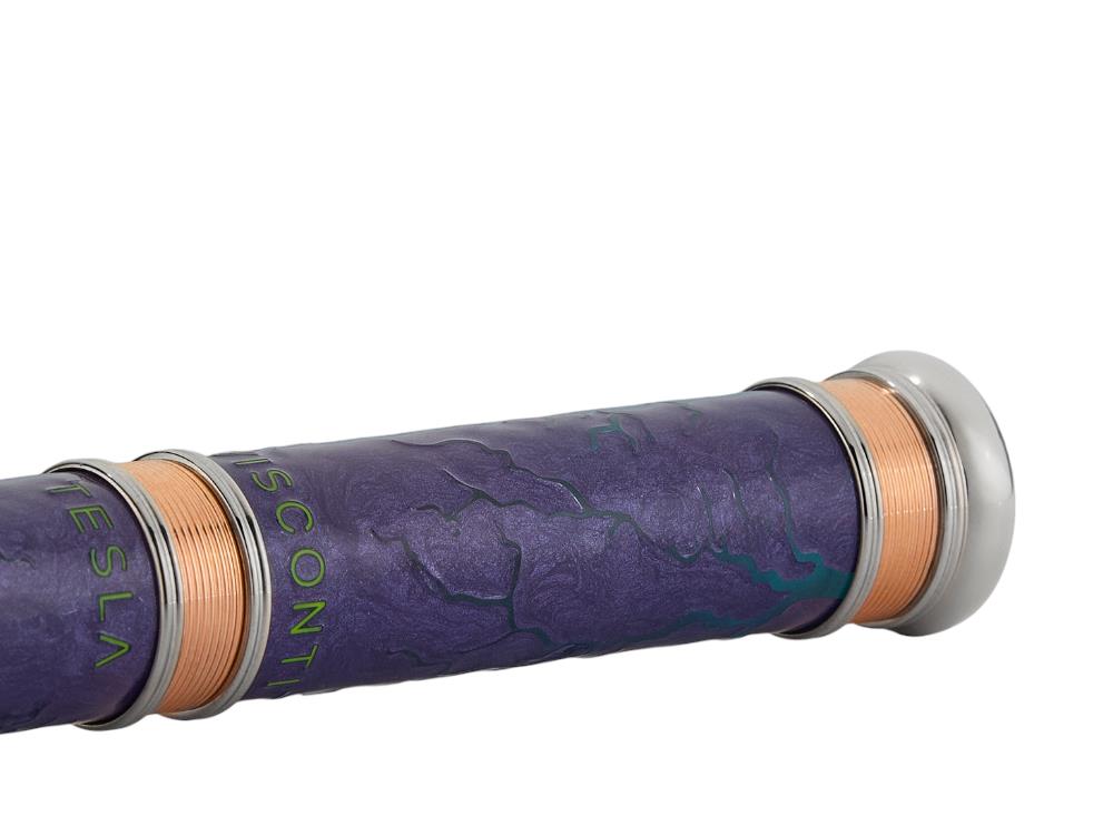 Roller Visconti Tesla, Resina, Azul, Edición Limitada, KP63-01-RB