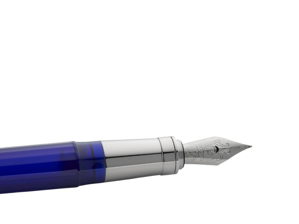Pluma Estilográfica Visconti Michelangelo, Resina, Azul, KP67-01-FP10