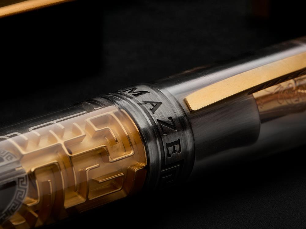 Pluma Maze Visconti, Oro 18 quilates, Edición Limitada, KP68-01-FP
