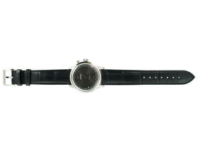 Reloj Manual Vulcain 50s Presidents Tradition, V-10, Negro, 39 mm, 100153.296L