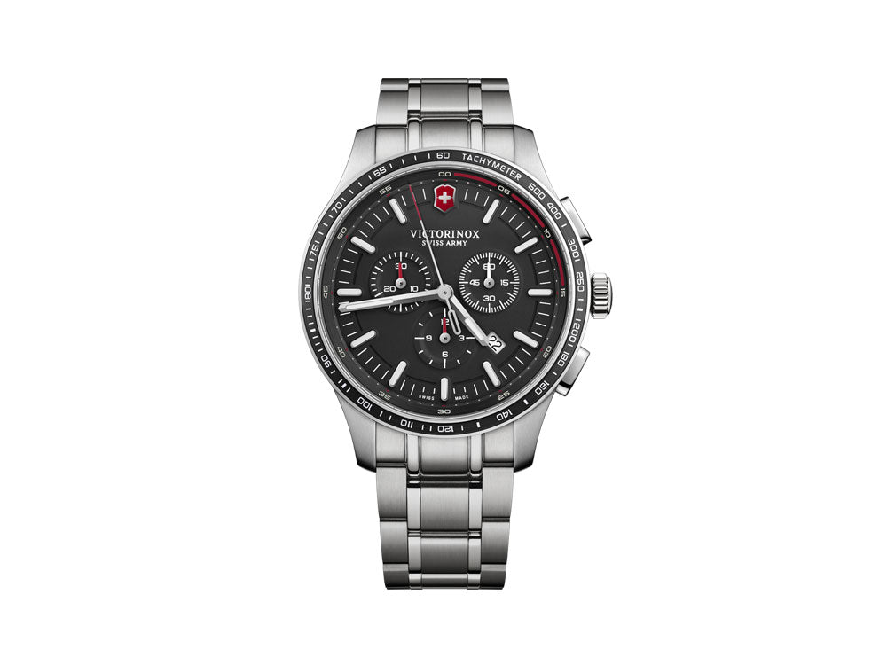 Reloj de Cuarzo Victorinox Alliance Sport Chronograph, Negro, 44 mm, V241816