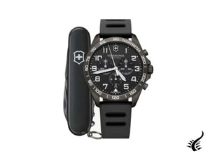 Reloj de Cuarzo Victorinox Fieldforce Sport Chrono, Negro, 42 mm, V241926.1