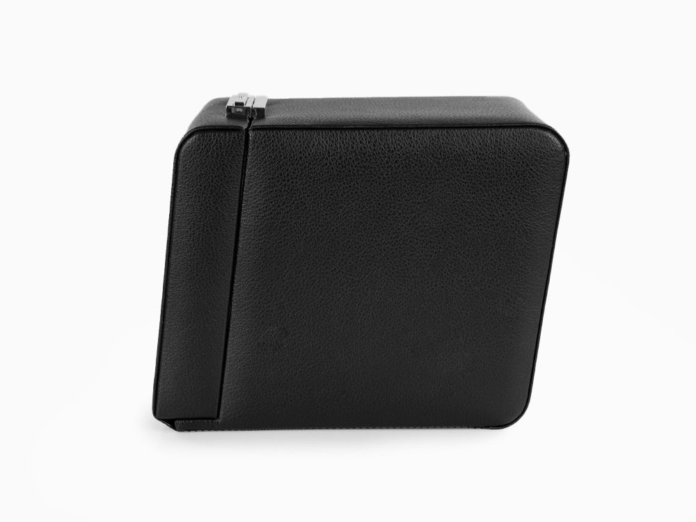 Rotor de relojes WOLF Viceroy, 1 Reloj, Negro, Piel Vegana, 456002