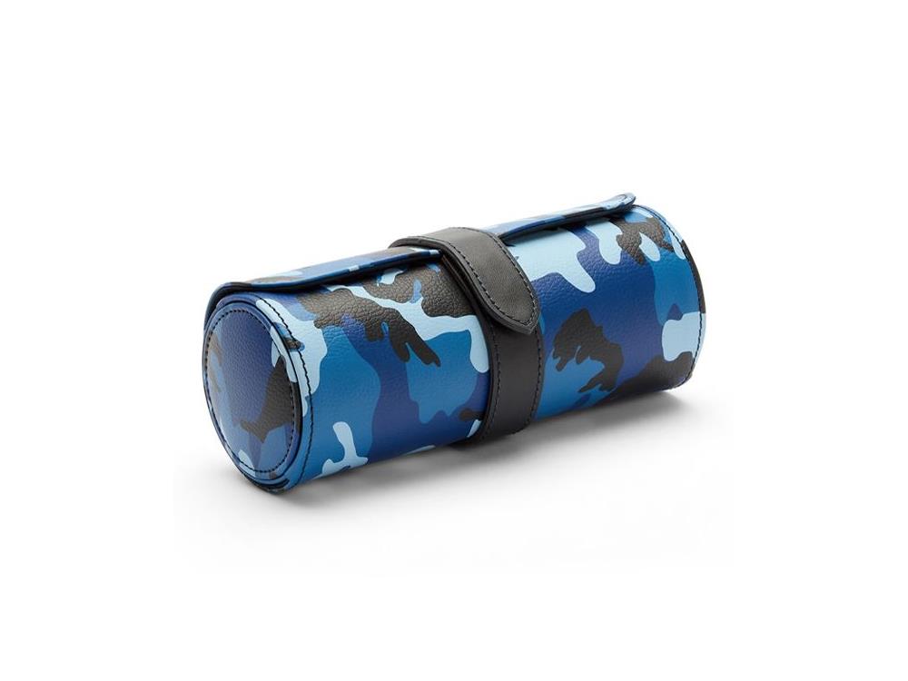 Estuche de relojes WOLF Elements Water, 3 Relojes, Azul, Piel Vegana, 665271