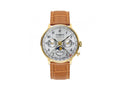 Reloj de Cuarzo Zeppelin LZ 129 Hindenburg Moonphase Lady, PVD Oro, 36mm, 7039-1