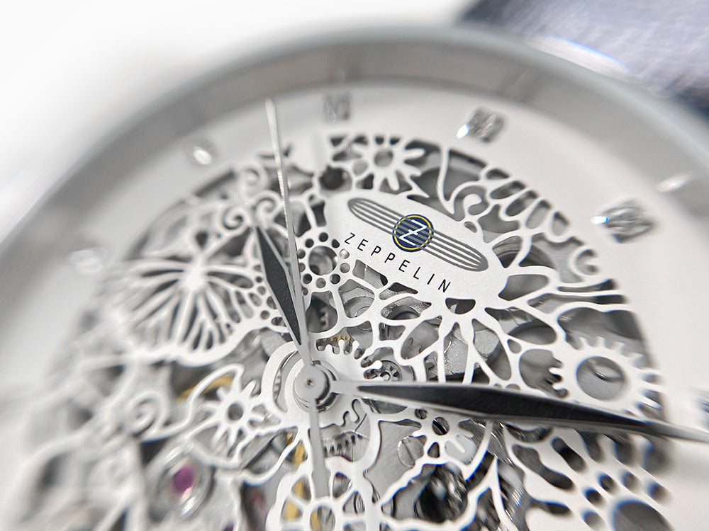 Reloj Automático Zeppelin Princess Of The Sky, Blanco, 36 mm, 7461-1