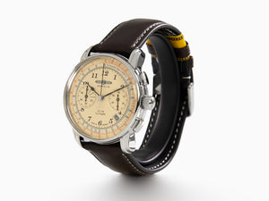 Reloj de Cuarzo Zeppelin LZ126 Los Angeles, Crema, 42 mm, Cronógrafo, 7614-5