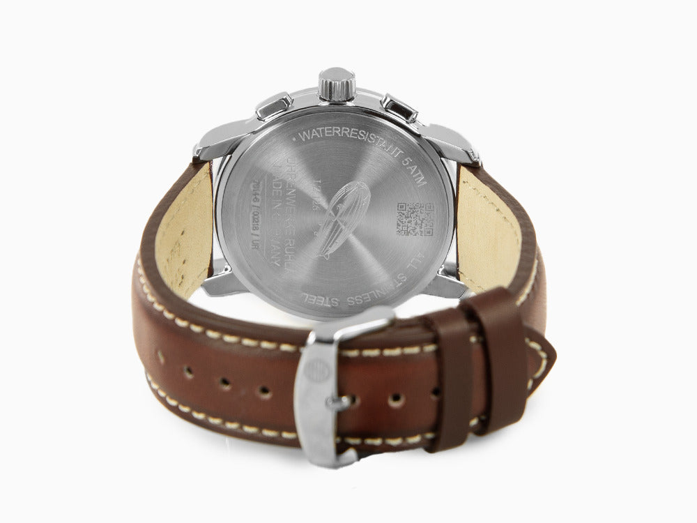 Reloj de Cuarzo Zeppelin LZ126 Los Angeles, Rojo, 42 mm, 7614-6