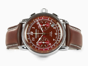 Reloj de Cuarzo Zeppelin LZ126 Los Angeles, Rojo, 42 mm, 7614-6