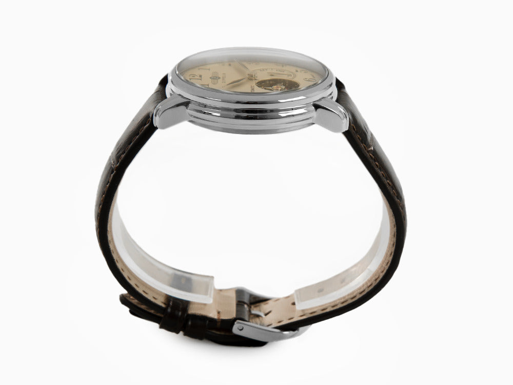 Reloj Automático Zeppelin LZ 127 Graf Zeppelin, Beige, 40 mm, 7666-5