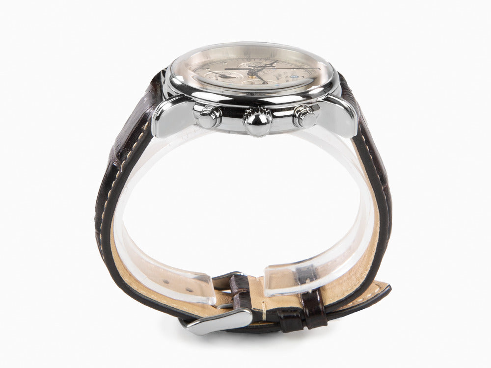 Reloj de Cuarzo Zeppelin 100 Years Zeppelin Ed. 1, 42 mm, Día, 7680-1