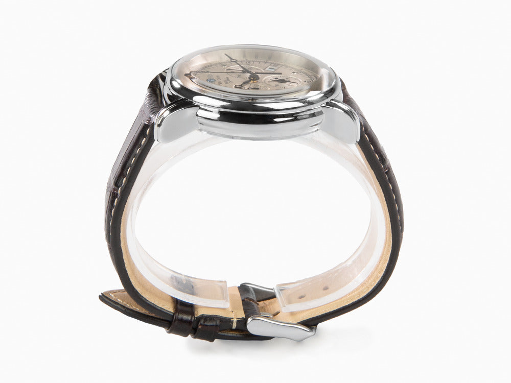 Reloj de Cuarzo Zeppelin 100 Years Zeppelin Ed. 1, 42 mm, Día, 7680-1