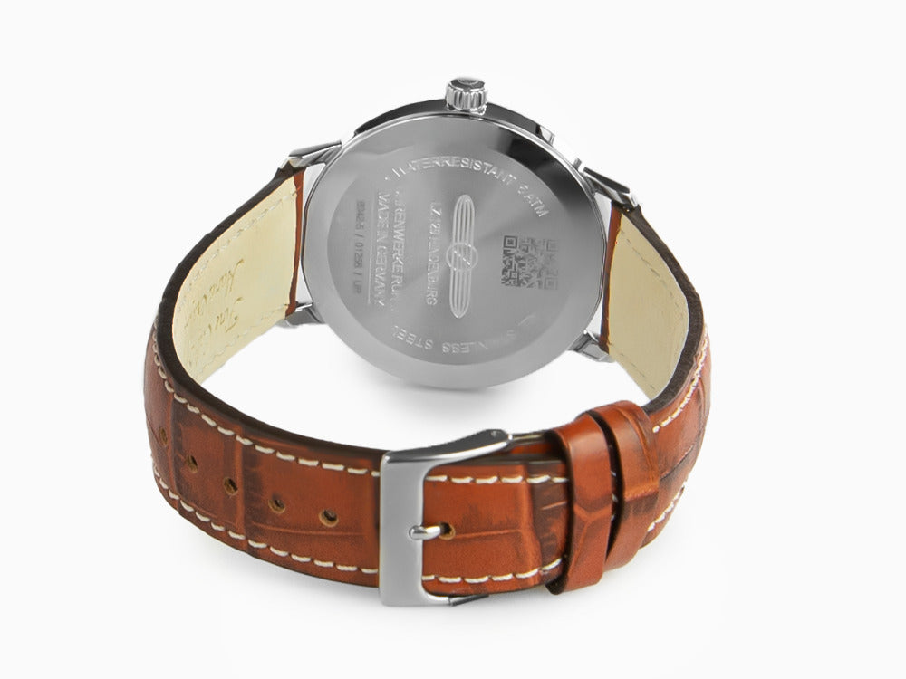 Reloj de Cuarzo Zeppelin LZ 129 Hindenburg, Beige, 40 mm, Día, Piel, 8042-5