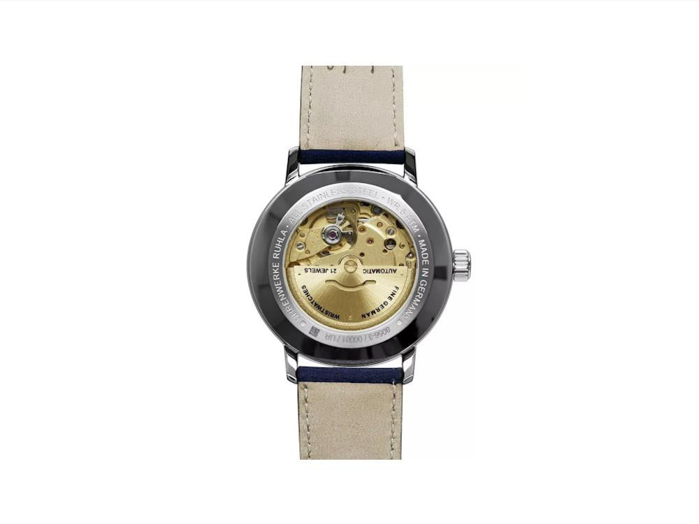 Reloj Automático Zeppelin LZ 129 Hindenburg, Azul, 40 mm, Día, 8056-3