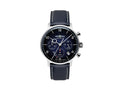 Reloj de Cuarzo Zeppelin LZ 129 Hindenburg, Azul, 41 mm, Día, Piel, 8086-3n