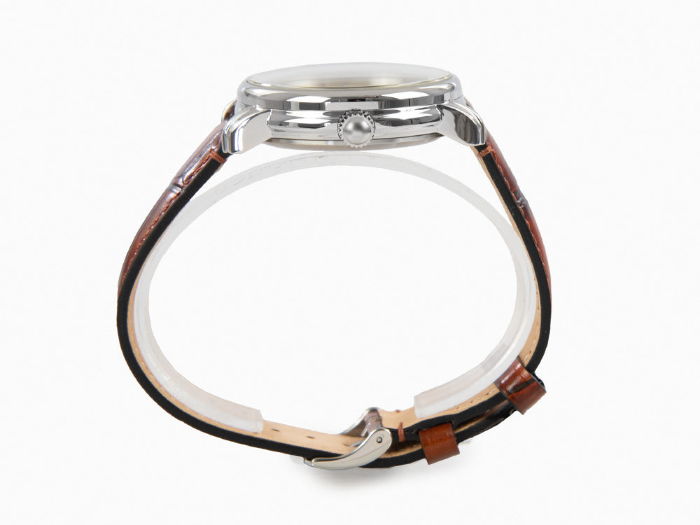 Reloj Automático Zeppelin LZ 120 Bodensee, Beige, 40cm, Correa de piel, 8166-1