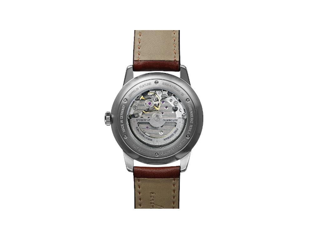 Reloj Automático Zeppelin Flatline, Verde, 40 mm, 8364-4