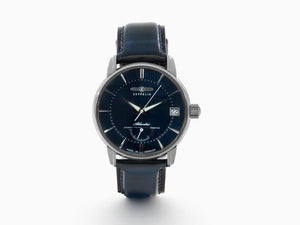 Reloj Automático Zeppelin Atlantic, Azul, 43 mm, Día, LE, 8416-3