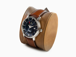 Reloj de Cuarzo Zeppelin Atlantic, Azul, 41 mm, Día, Correa de piel, 8442-3