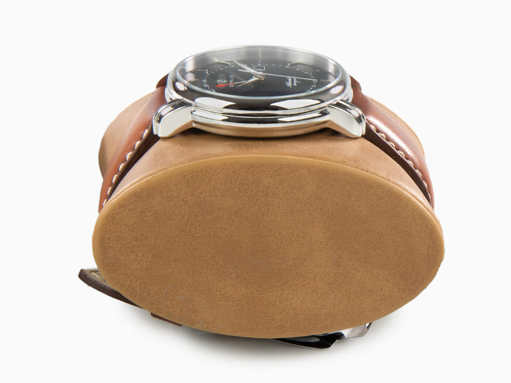 Reloj de Cuarzo Zeppelin Atlantic, Azul, 41 mm, Día, Correa de piel, 8442-3