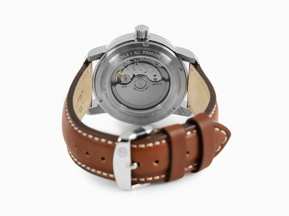 Reloj Automático Zeppelin Atlantic, Azul, 42 mm, Día, Correa de piel, 8462-3