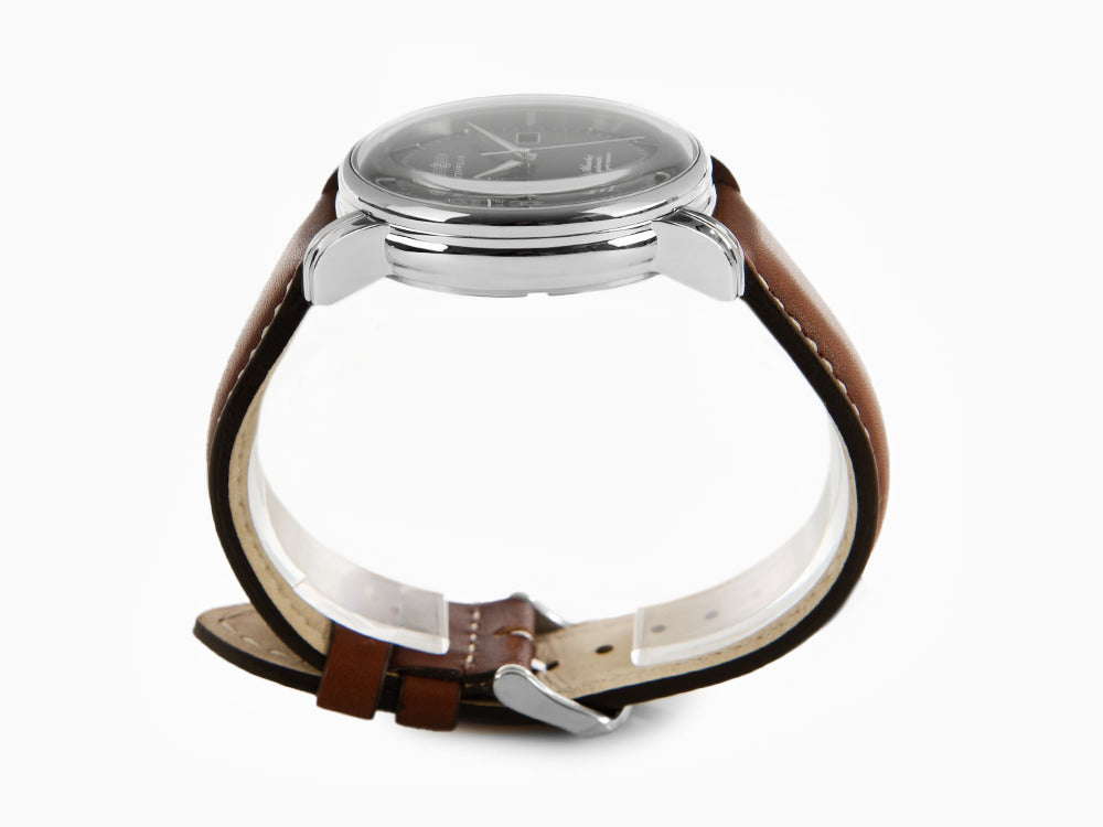 Reloj Automático Zeppelin Atlantic, Azul, 42 mm, Día, Correa de piel, 8462-3