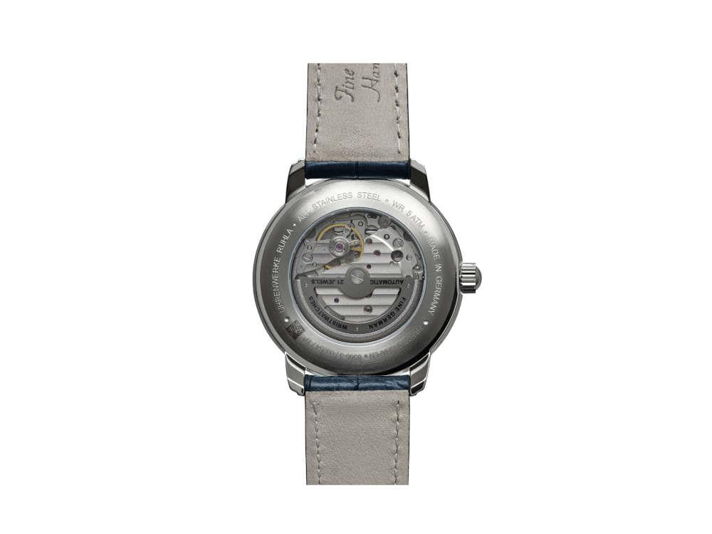 Reloj Automático Zeppelin Friedrichshafen Open Heart, Azul, 40 mm, 8566-3