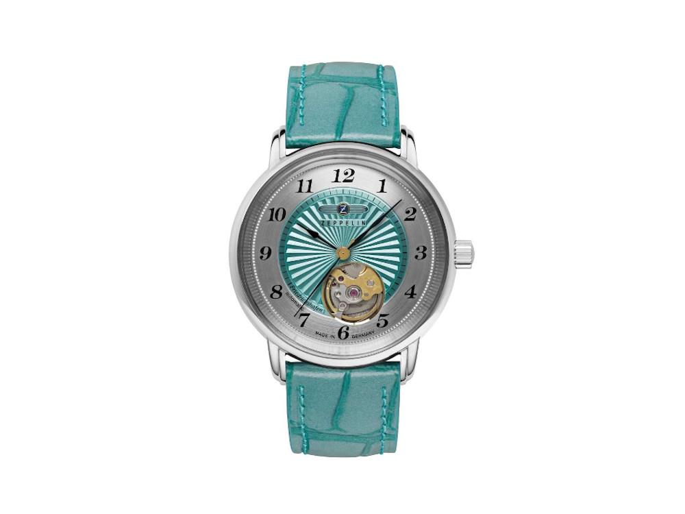 Reloj Automático Zeppelin Friedrichshafen Ladies, Turquesa, 36 mm, 8569-4