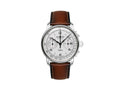 Reloj de Cuarzo Zeppelin 100 Years Zeppelin Ed. 1, Blanco, 42 mm, Día, 8676-1