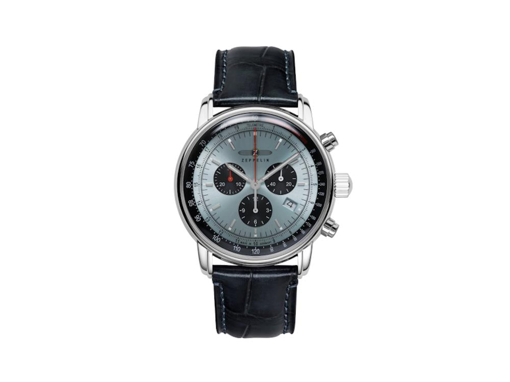Reloj de Cuarzo Zeppelin LZ14 Marine, Azul, 42 mm, 8886-2