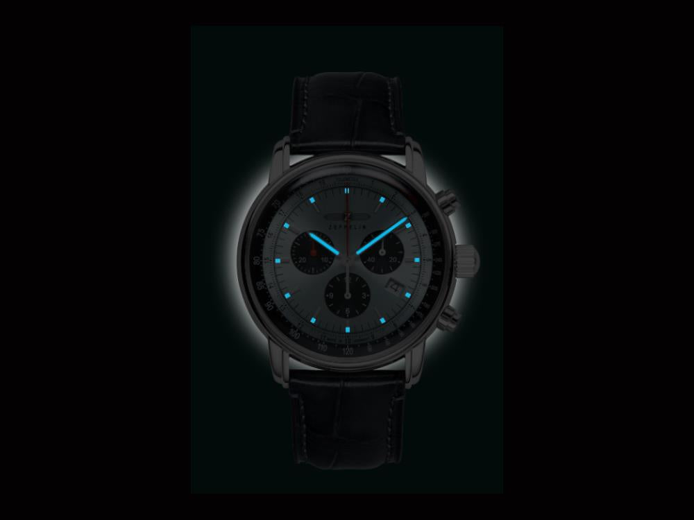 Reloj de Cuarzo Zeppelin LZ14 Marine, Azul, 42 mm, 8886-2