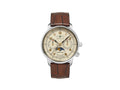 Reloj de Cuarzo Zeppelin Méditerranée, Beige, 36 mm, Día y fecha, 9637-5