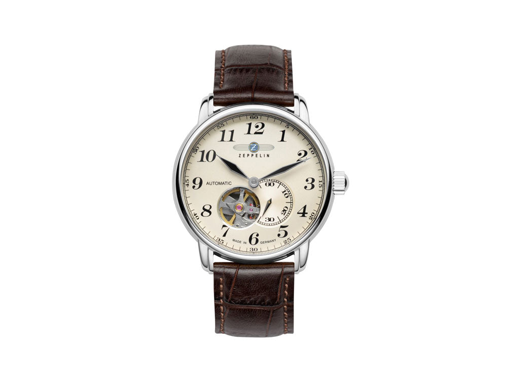 Reloj Automático Zeppelin LZ 127 Graf Zeppelin, Beige, 40 mm, 7666-5