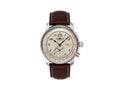 Reloj de Cuarzo Zeppelin LZ126 Los Angeles, Crema, 42mm, GMT, Pulsómetro, 8644-5