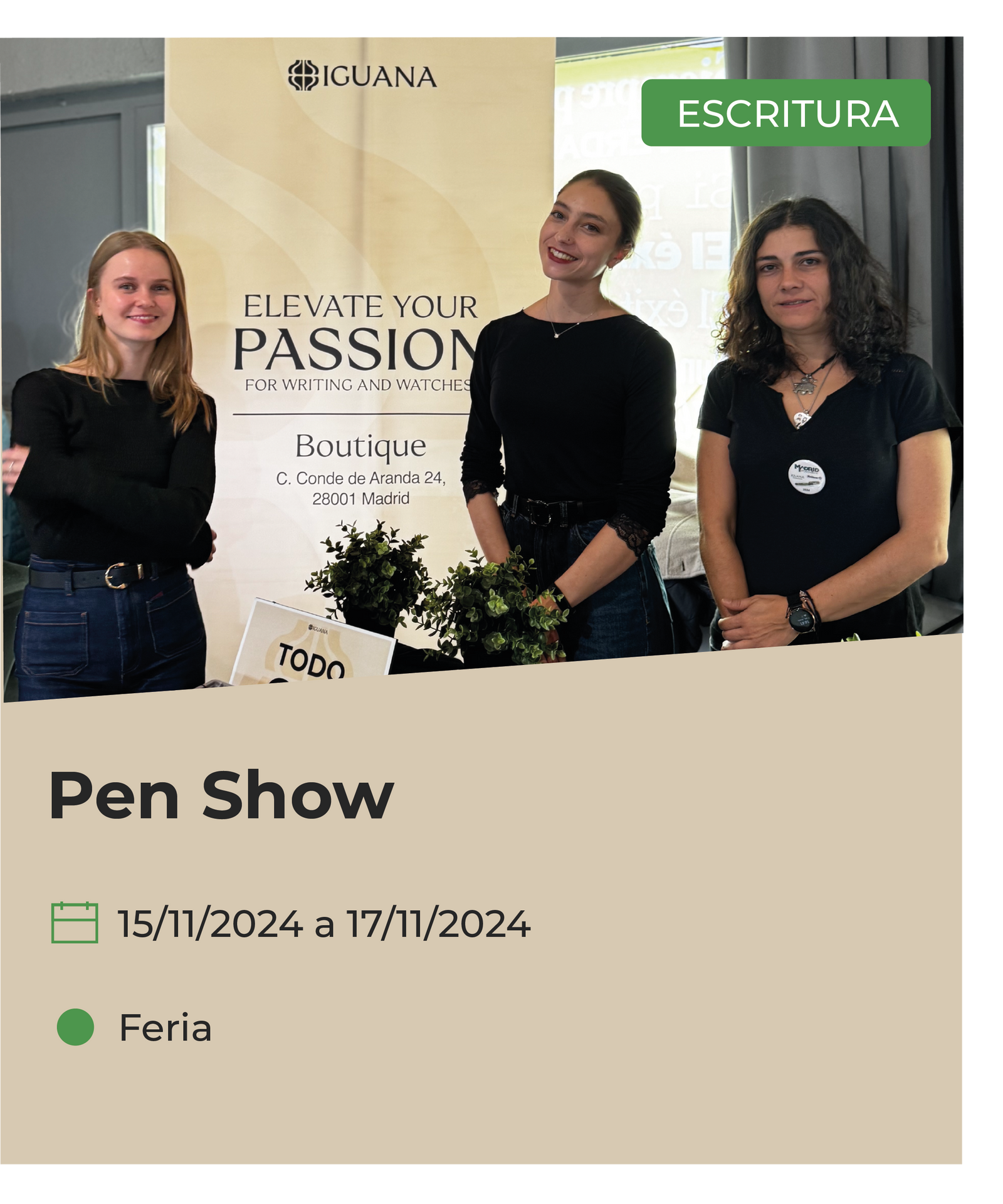 Instrumentos de escritura de lujo