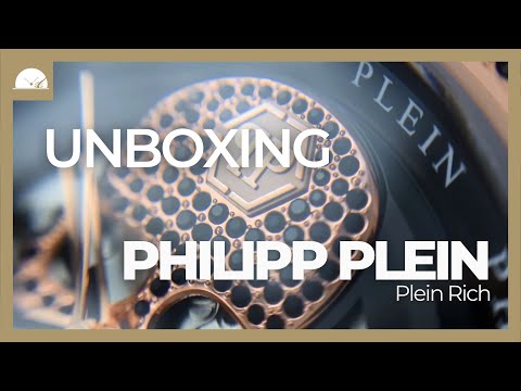 Reloj Automático Philipp Plein Rich, PVD Oro, Negro, 46 mm, PWUAA0323