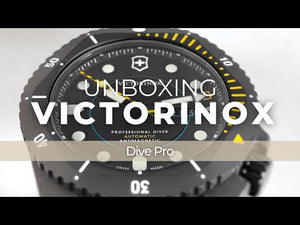 Reloj Automático Victorinox Dive Pro, Titanio PVD, Negro, 43 mm, 30 atm, V241997