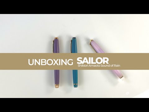 Pluma Estilográfica Sailor PG Slim Shikiori Amaoto Drizzle, 11-3059-303