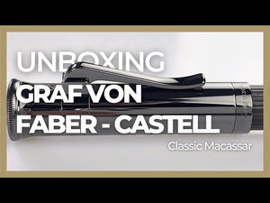 Estilográfica Graf von Faber-Castell Classic Macassar "Black Edition"