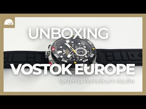 Reloj de Cuarzo Vostok Europe Systema Periodicum Azufre, LE, VK67-650E725-L-BK