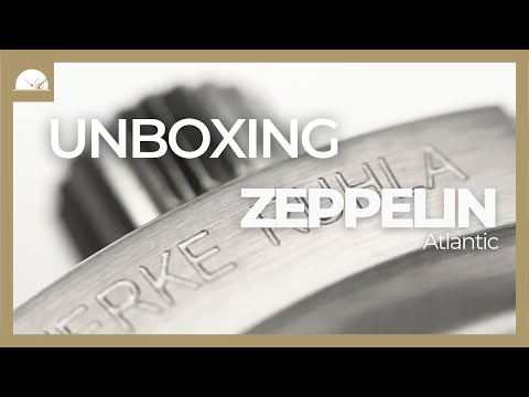 Reloj Automático Zeppelin Atlantic, Azul, 43 mm, Día, LE, 8416-3