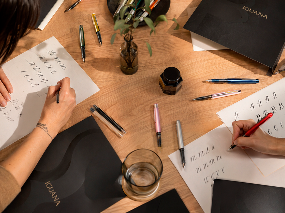 Taller de Caligrafía Itálica - con Azahara Letras y Platinum