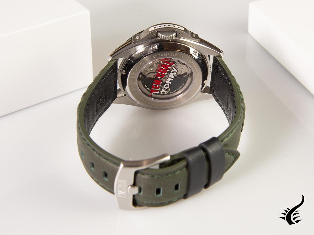 Reloj Automático AVI-8 P-51 Mustang Hitchcock Greentree, Verde, 43mm, AV-4086-03