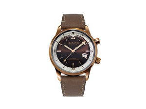 Reloj Automático Alpina Seastrong Diver Heritage, Marrón, 42 mm, AL-525BRC4H4