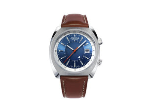 Reloj Automático Alpina Startimer Pilot Heritage, 42 mm, GMT, Azul, AL-555LNS4H6