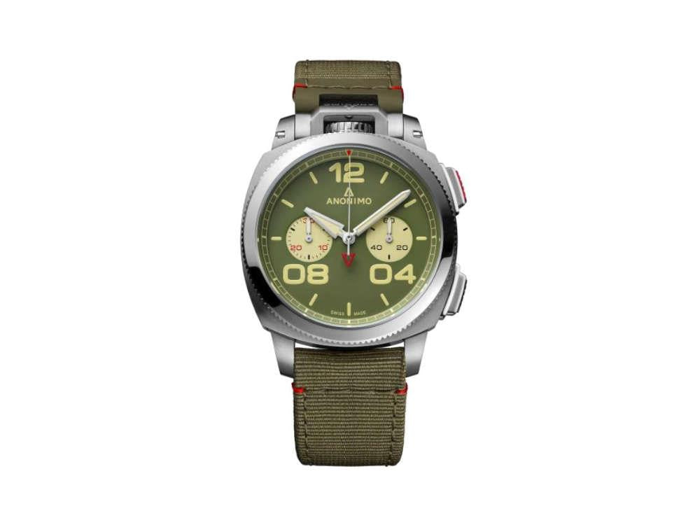 Reloj Automático Anonimo Militare Chrono Vintage, 43.50mm, AM-1122.03.396.T66