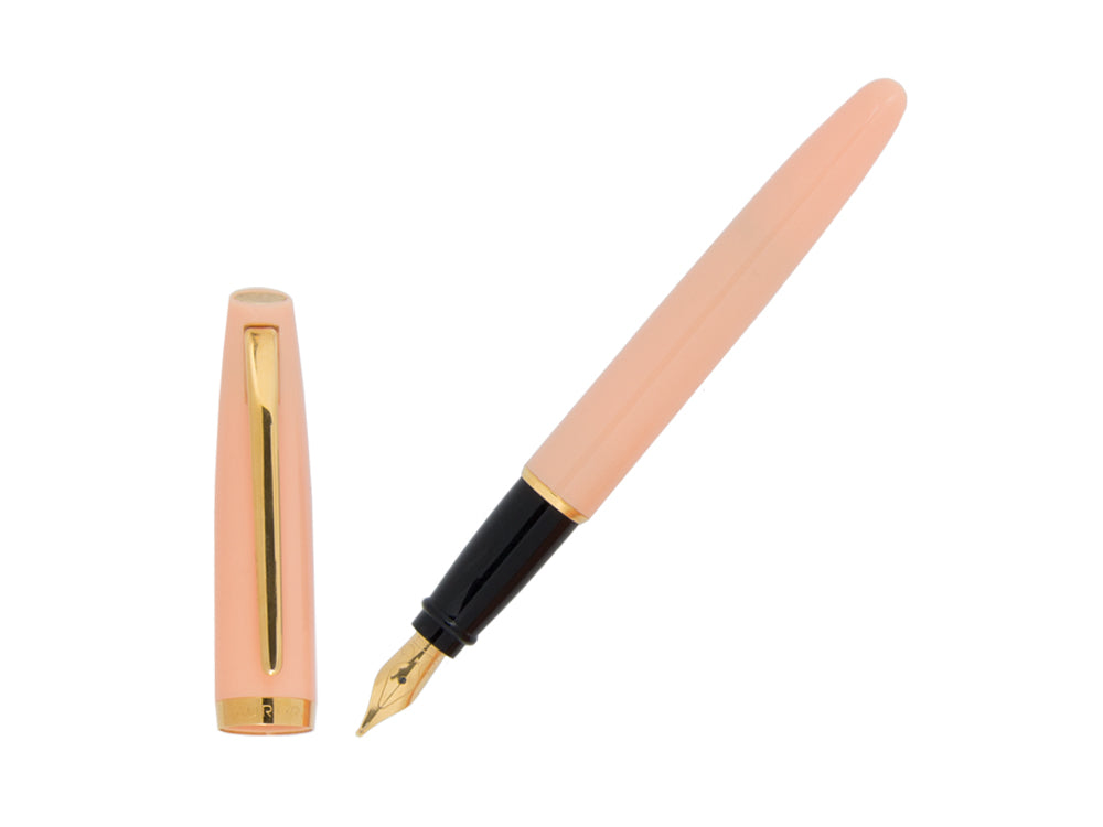 Pluma Estilográfica Aurora Style, Adornos en oro, E12QR