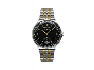 Reloj de Cuarzo Bauhaus, Negro, 36 mm, 2037M-2