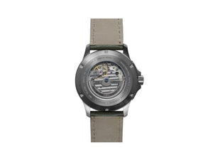 Reloj Automático Bauhaus Aviation, Titanio, Verde, 42 mm, Miyota 8315, 2864-4