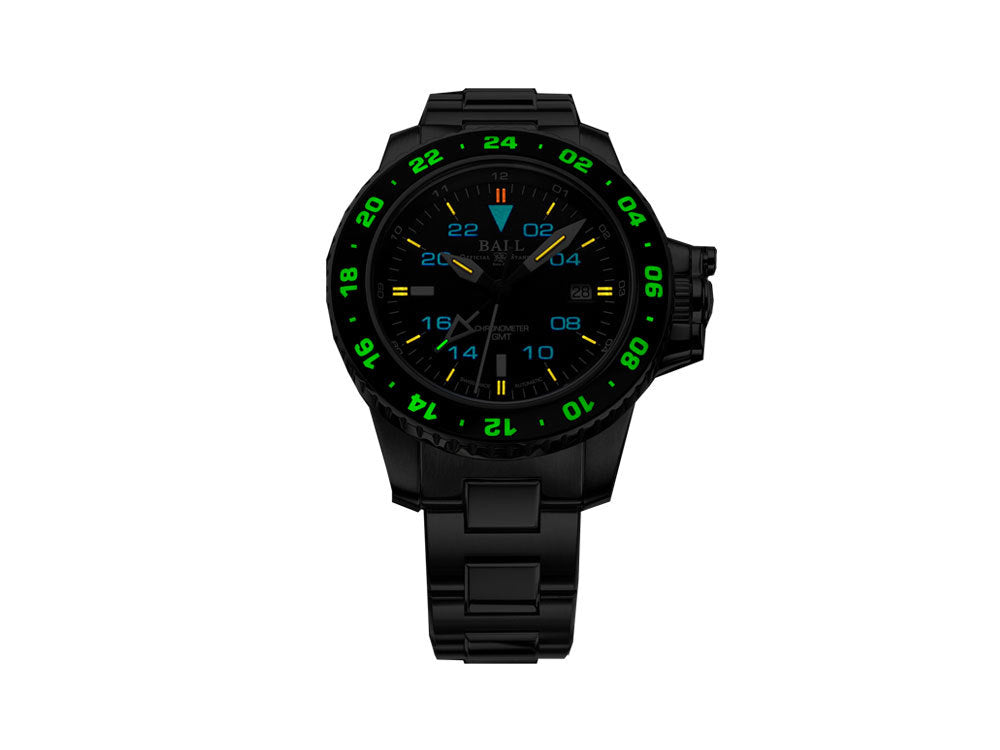 Reloj Automático Ball Engineer Hydrocarbon AeroGMT II, Ball RR1201-C, Cronógrafo